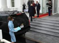 9 ongemakkelijke Melania Trump-momenten vanaf het inauguratieweekend