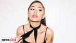 Ariana Grande portait un bustier transparent pour promouvoir sa nouvelle marque de beauté