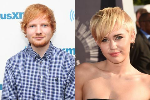 Miley Cyrus i Ed Sheeran