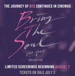 Fecha de lanzamiento de BTS "Bring the Soul: The Movie"
