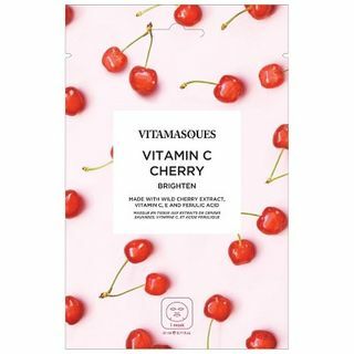 Máscara de hoja de cereza con vitamina C de Vitamasques - 0.71 fl oz