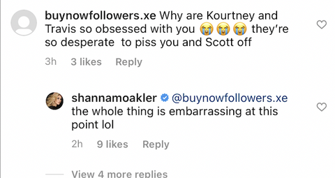 shanna moakler travis barker kourtney kardashian halloween reakcja instagram