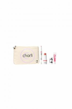 Morphe 2 Charli Go-To Faves 3-osaline meigikomplekt + kott