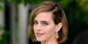 Emma Watson nuostabiai reagavo į emmos roberts nuotraukų maišymą Hario Poterio susitikime