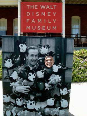 στο μουσείο Walt Disney