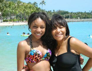 ¡mi mamá y yo en Hawaii!