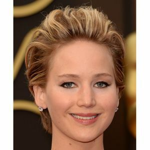 Jennifer Lawrence Oscar Makeup