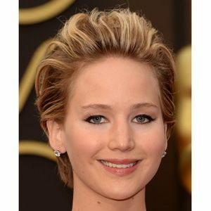 machiajul jennifer lawrence oscar