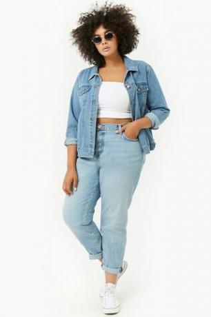 Plus-Size mor jeans