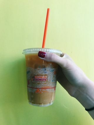 Café gelado Dunkin 'Donuts