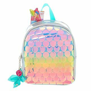 Mini mochila Rainbow Hearts - Verde