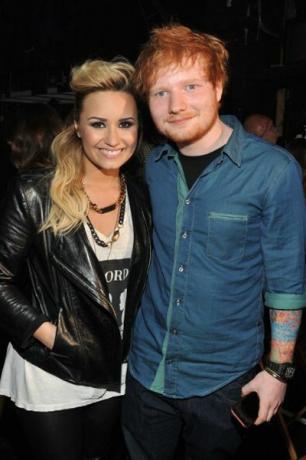 Ed Sheeran og Demi Lovato Duet