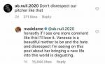Madelaine Petsch gritou comentários "nojentos" sobre "Riverdale" Costar Vanessa Morgan