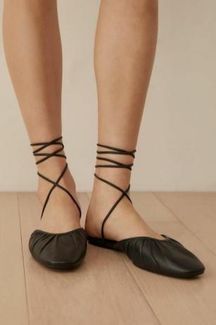 Solange Lace Up Flat