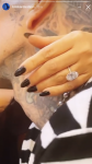 Kourtney Kardashian og Travis Barker blev forlovet, og hendes ring er massiv
