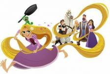 Du vil IKKE genkende Rapunzel i de første billeder fra "Tangled" tv -serien