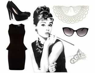 Audrey Hepburn -kostyme