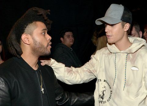 Justin Bieber และ The Weeknd