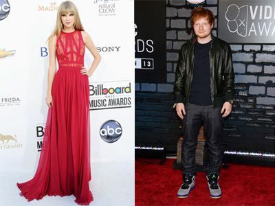 Taylor Swift a Ed Sheeran