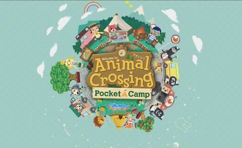 logotipo do animal crossing pocket camp