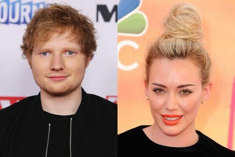 ed sheeran și hillary duff 