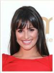 Få Lea Michele's Pretty Look från Emmys