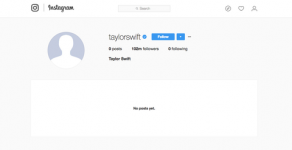 Taylor Swift heeft net haar Instagram en officiële website opgeruimd en fans kunnen niet dealen