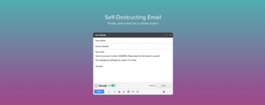 Denne nye Gmail-appen lar deg sende e-postmeldinger som ødelegger seg selv