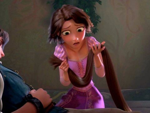 Rambut Coklat Repunzel
