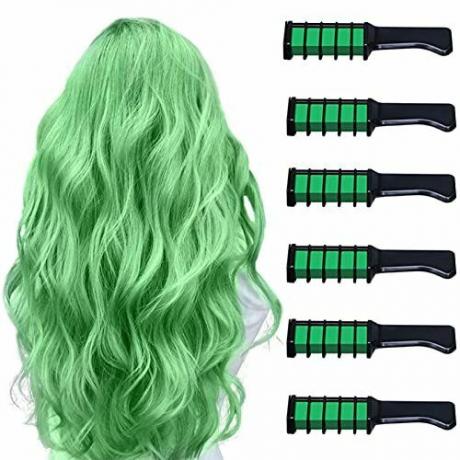 Väliaikainen hiusliitu, vihreä