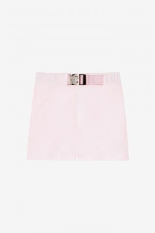 Kratke hlače od najlona s 4G kopčom - svijetlo ružičaste