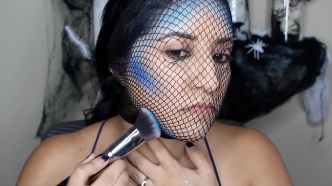 preview voor deze zeemeermin-make-up-zelfstudie is absoluut krankzinnig