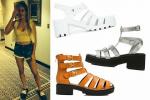 #ShoesdayTuesday Trend: přešlapované sandály