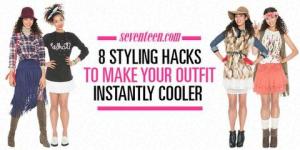8 genial stylinghacks som vil gjøre antrekket ditt kjøligere umiddelbart