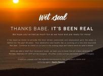 Nuevo sitio web de Wet Seal